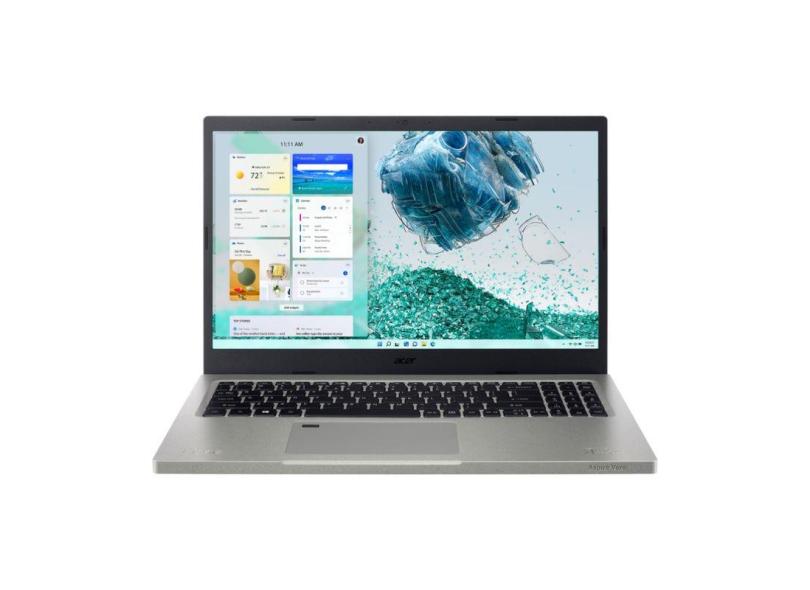 Notebook Acer Aspire Vero Ecológico Intel Core i5 1155G7 15,6" 16GB SSD 512GB Windows 11 AV15-51-577Q
