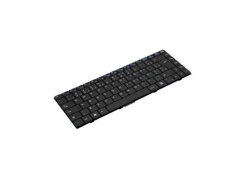 Teclado para Notebook bringIT compatível com Dell Inspiron 1427 ABNT2,