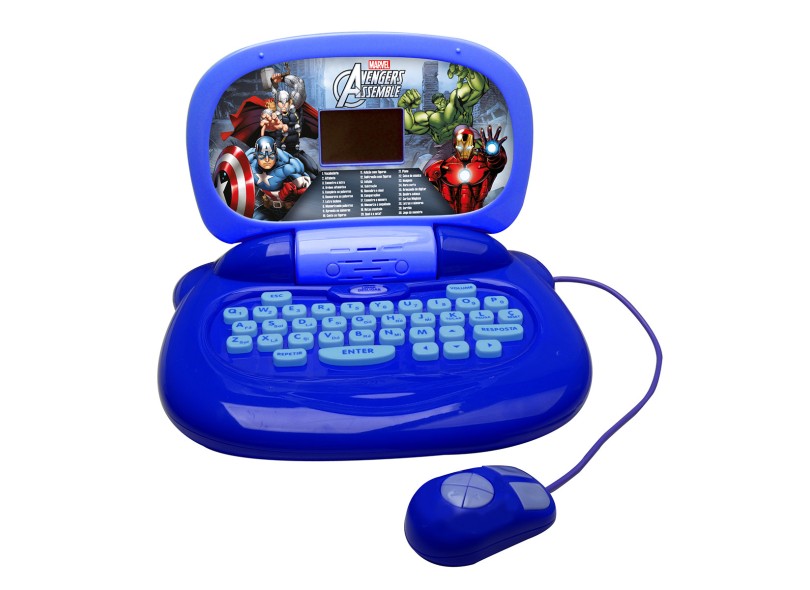 Laptop Infantil Os Vingadores 30 Atividades Candide