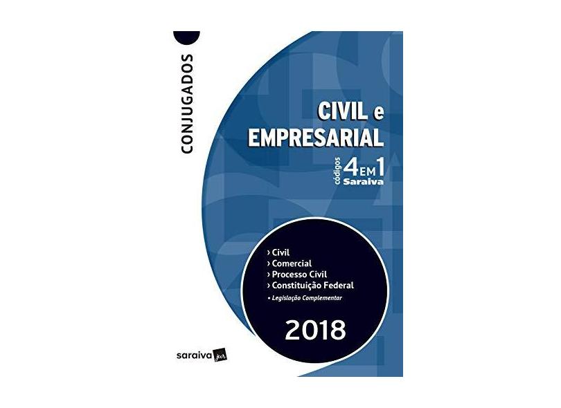 Códigos 4 em 1 Saraiva. Civil e Empresarial - Vários Autores - 9788547228828