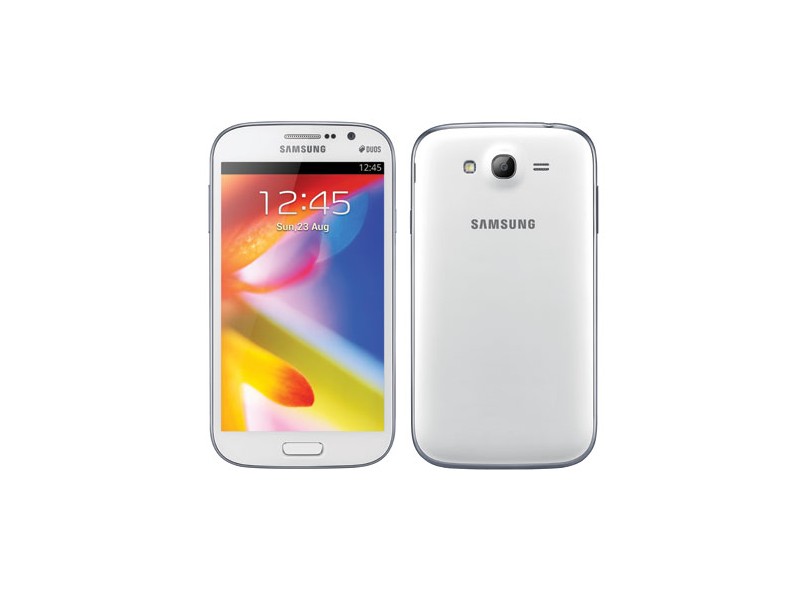 Smartphone Samsung Galaxy Grand Duos I9082 Câmera 8.0 Megapixels Desbloqueado Android 4.1 (Jelly Bean)  Wi-Fi 3G