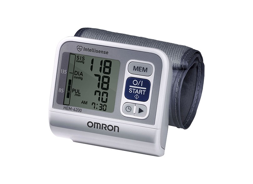 Aparelho Medidor de Pressão De Pulso Digital Automático Omron HEM-6200
