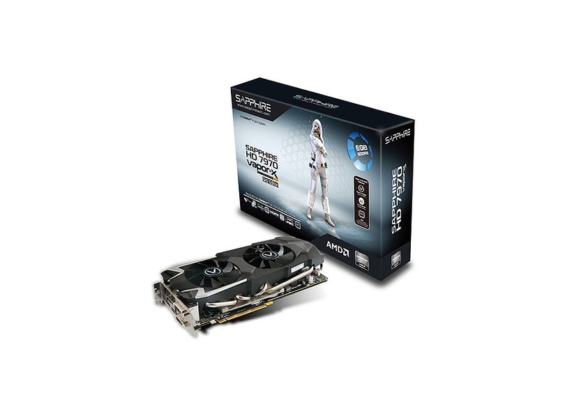 Placa de Video ATI Radeon HD 7970 6 GB DDR5 384 Bits Saphire 11197-05-40G