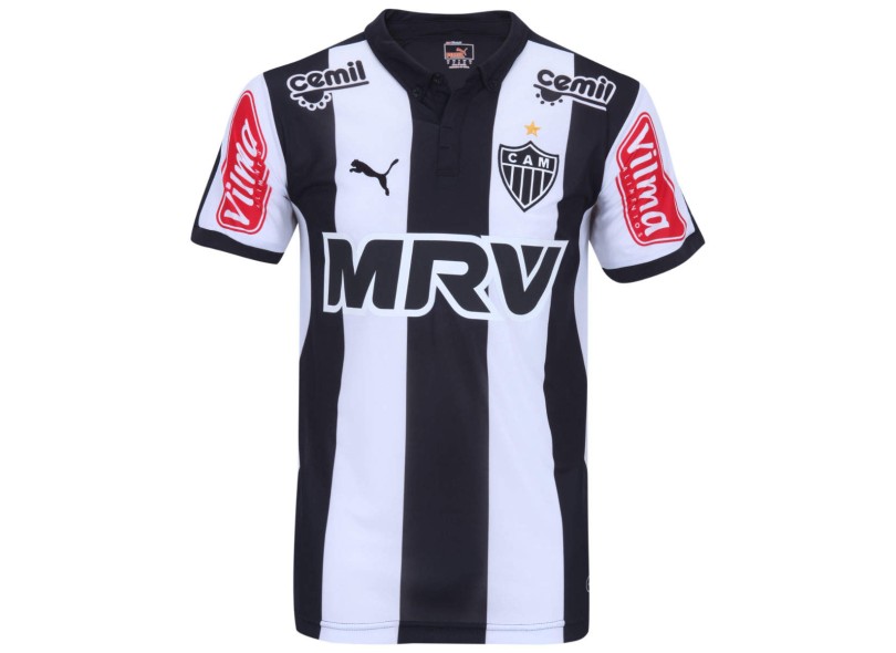 Camisa Jogo Atlético Mineiro I 2015 Infantil sem Número Puma