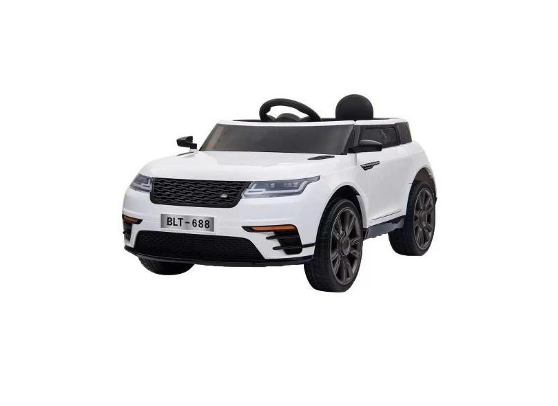 Mini Carro Elétrico Multilaser Deluxe Rover Branco Br1368