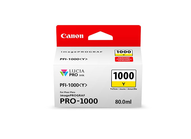 Cartucho Amarelo Canon PFI-1000Y