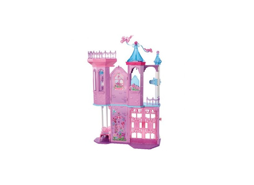 Boneca Barbie Castelo Mariposa e Fairy Princess Mattel