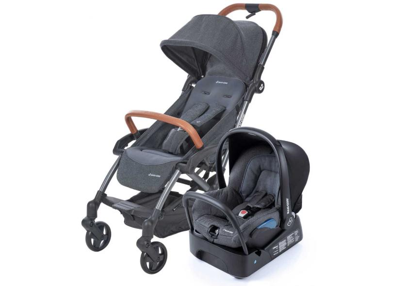 Carrinho de Bebê Travel System com Bebê Conforto Maxi-Cosi Laika