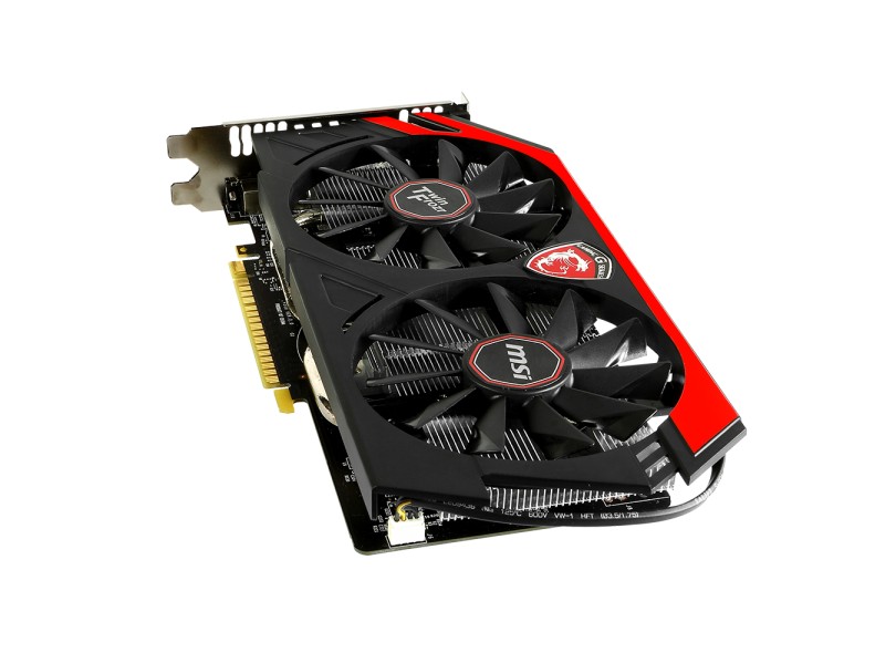 Placa de Video NVIDIA GeForce GTX 750 1 GB DDR5 128 Bits MSI N750 TF 1GD5/OC