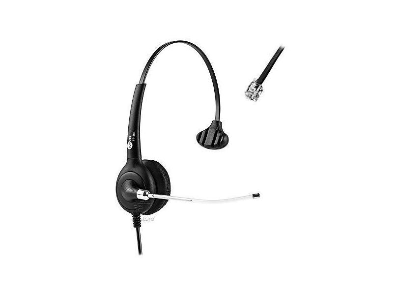 Headset MonoAuricular RJ9 FP-360 Premium Top Use para Telefones IP Posição 3