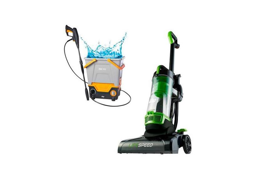 Aspirador de Pó Vertical 2 Em 1 Pisos Frios WAP 2000W + Lavadora de Al
