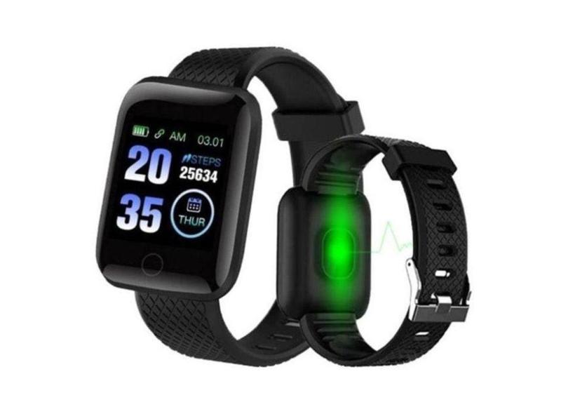 Relogio Inteligente Smartwatch D13 Preto Pedometro Multi-esportes Km Kcal Pa Sono - Smart Bracelet