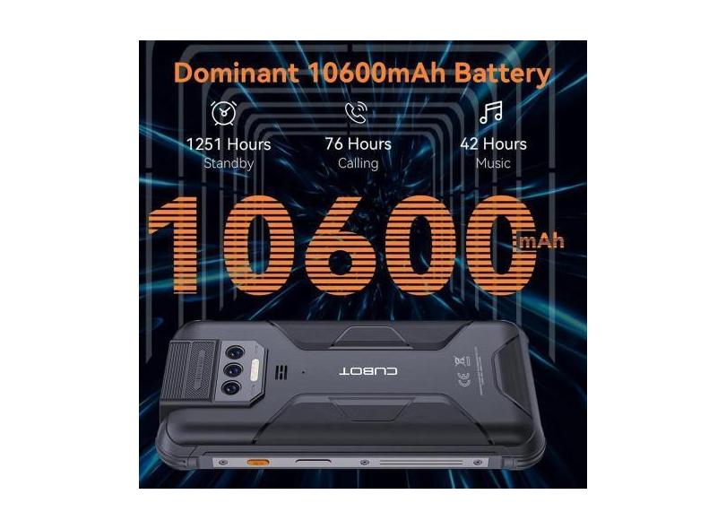 Smartphone Cubot KingKong 8 Robusto de 6 GB de RAM 256 GB ROM 10600mA