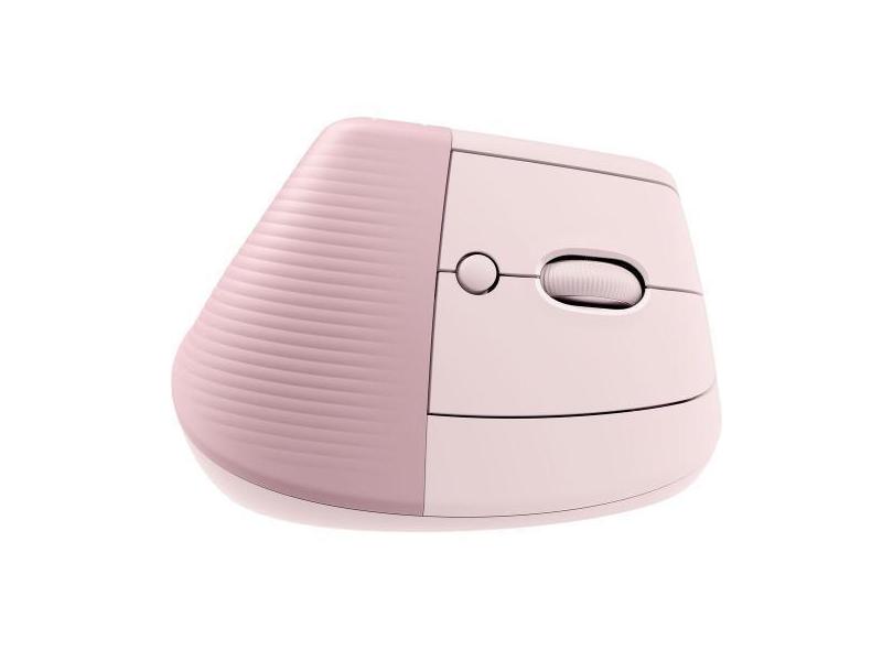 Mouse Logitech Lift Vertical Ergonomico - Rosa (910-006472)