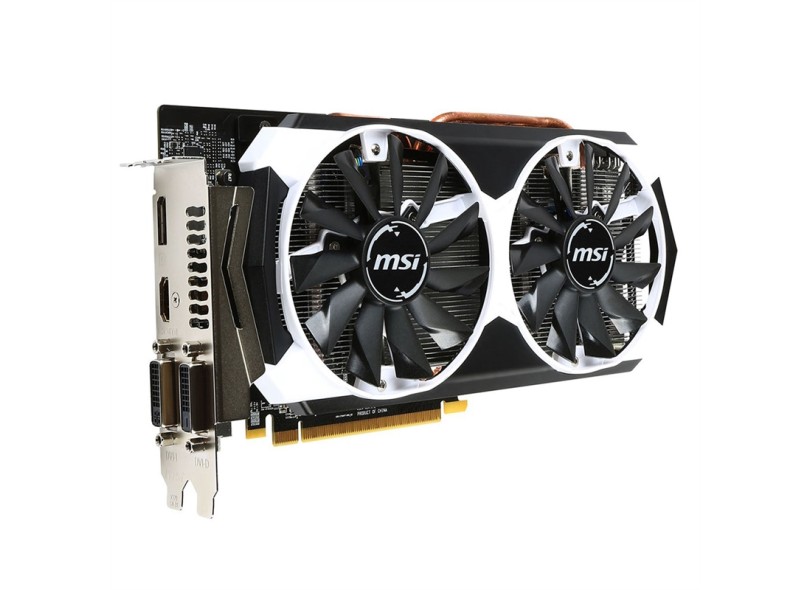 Placa de Video ATI Radeon R9 380 2 GB DDR5 256 Bits MSI R9 380 2GD5T OC