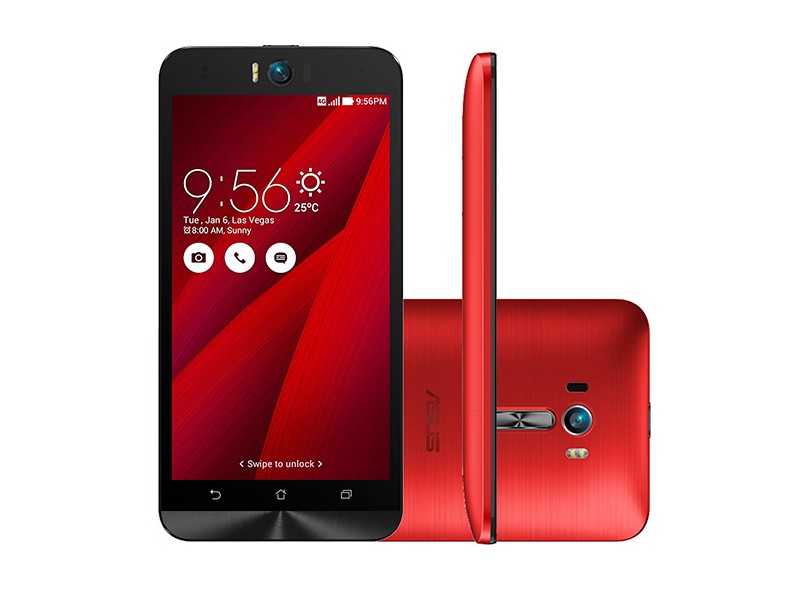 Asus selfie sale vermelho