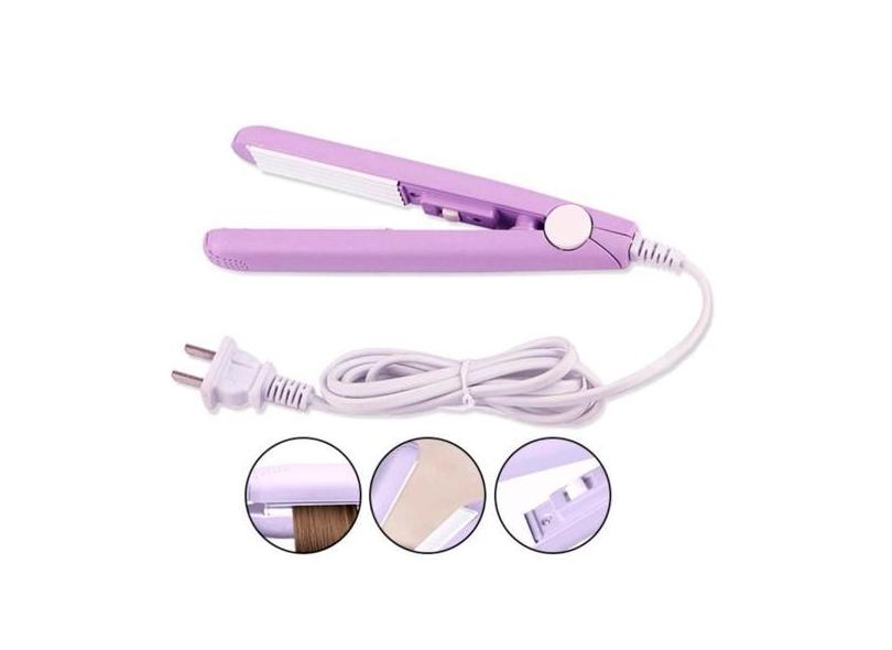 Mini Chapinha De Cabelo Portátil Pequena Cabe Bolsa Bivolt - RELET, Bi