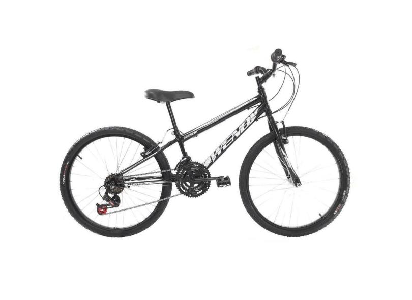 Bicicleta Aro 24 Masc Infantil Wendy Freio V-Brake 18 Marcha