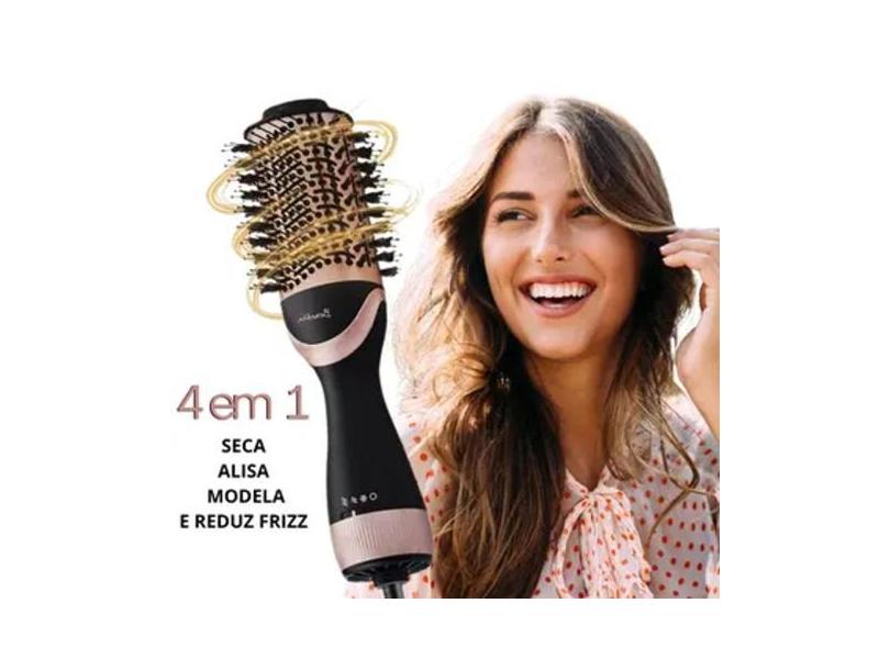 Escova Secadora Alisadora Benedita Eletrica Modeladora