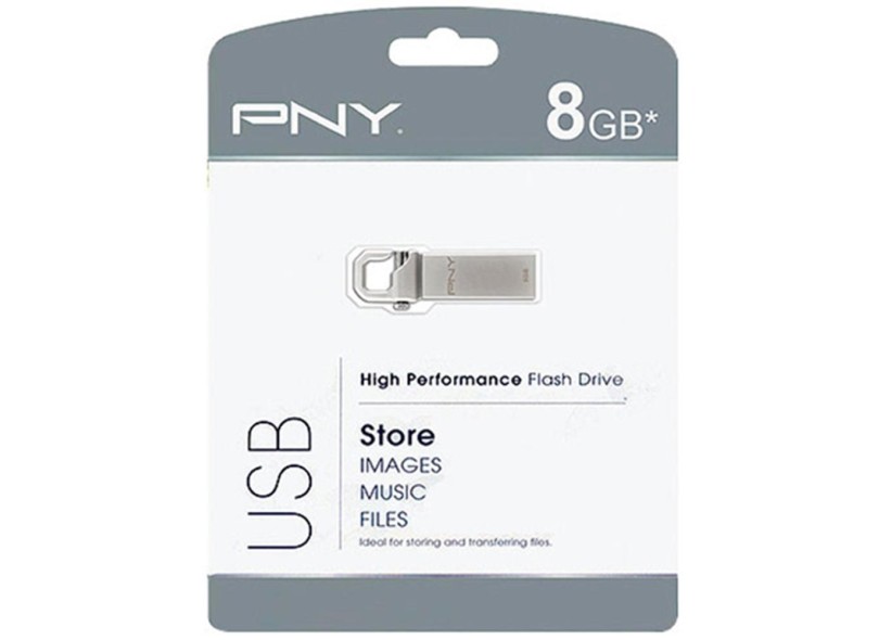 Pen Drive PNY 8 GB USB 2.0 P-FDU8GB/APPHK-EF