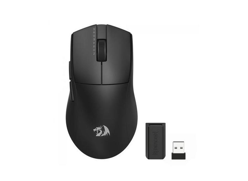 Mouse gamer redragon king pro 4k, wireless/bluetooth, 26000dpi, 7 botõ