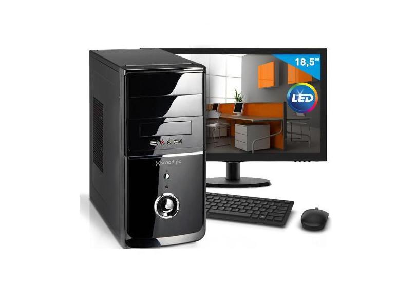 Computador Smart Pc 80181 Intel Core i3 (8GB HD 500GB) + Monitor 18,5"
