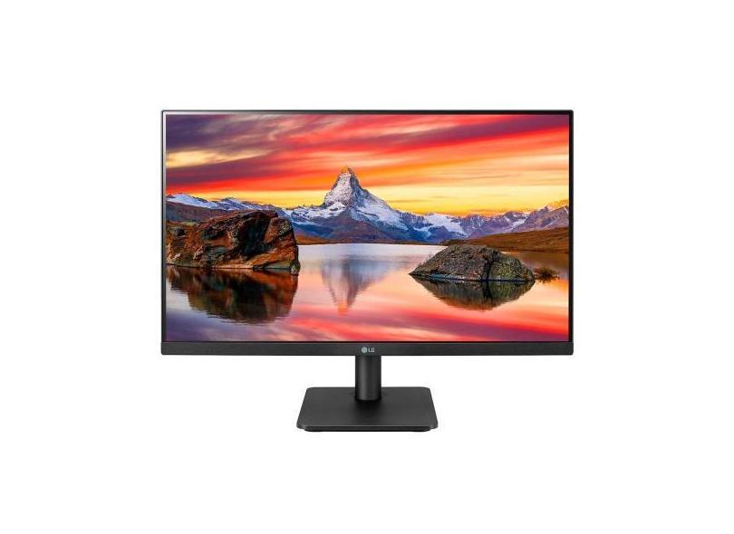 Monitor LG 23.8 Full HD, IPS, HDMI, VESA, FreeSync, Sem Bordas, Preto