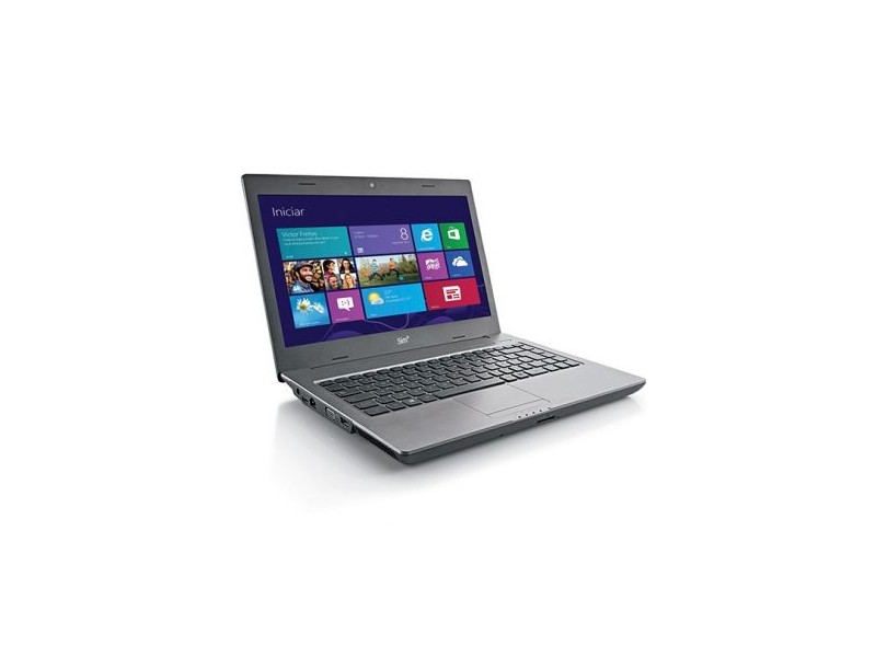 Notebook Positivo Sim + 2040m Intel Celeron B800 4 GB 250 GB LED 14" Windows 8
