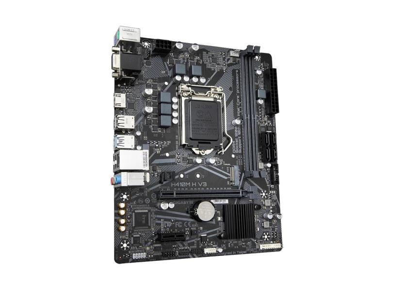 Placa Mãe Gigabyte H410M H V3 Intel LGA 1200 DDR4 mATX