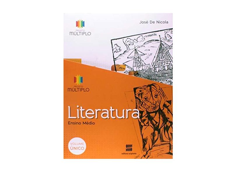 Gramática e Texto: Ensino Médio - Coleção Projeto Múltiplo - José De Nicola - 9788526293465