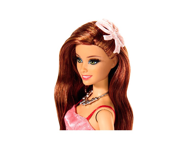 Boneca Barbie Fashion and Beauty Style Festa Teresa Mattel
