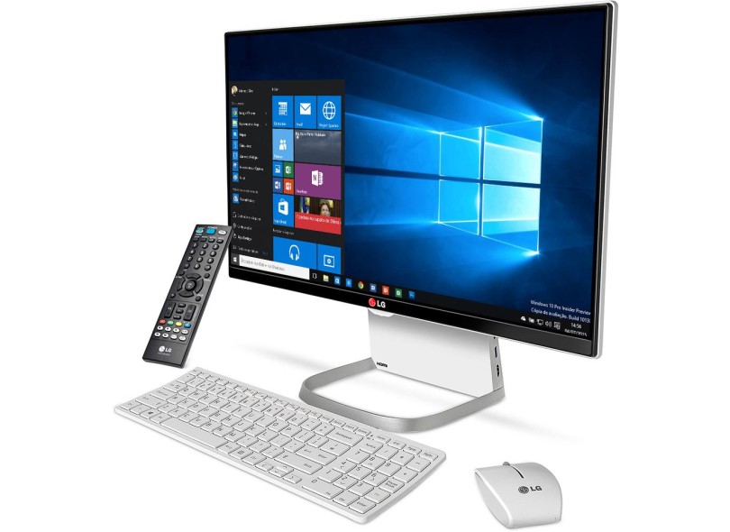 All in One LG Intel Core i5 5200U 4 GB 1 TB Home 27V750-G.BJ33P1