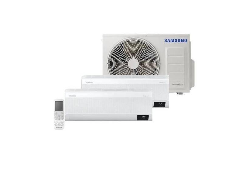 Ar Condicionado Multi Split Samsung Hi Wall Wind Free 1X9000 + 1X12000
