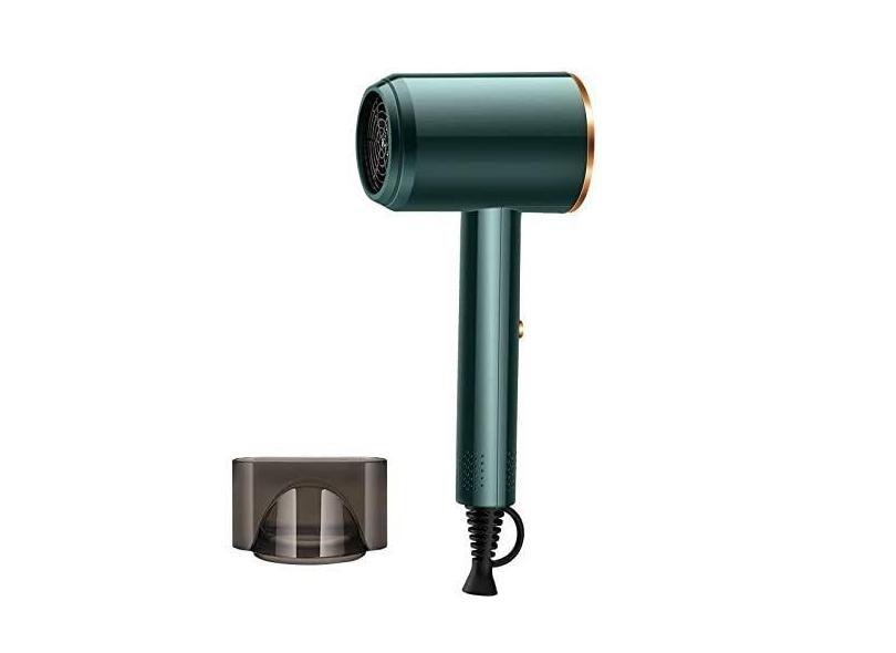 Secador de cabelo ADITAM 800W, Nano Ionic Blow Dryer Professional Salon Hair Hair Dryer Lightweight Fast Dry Low Noise, com concentrador, difusor, 2 configurações de velocidade quality goods