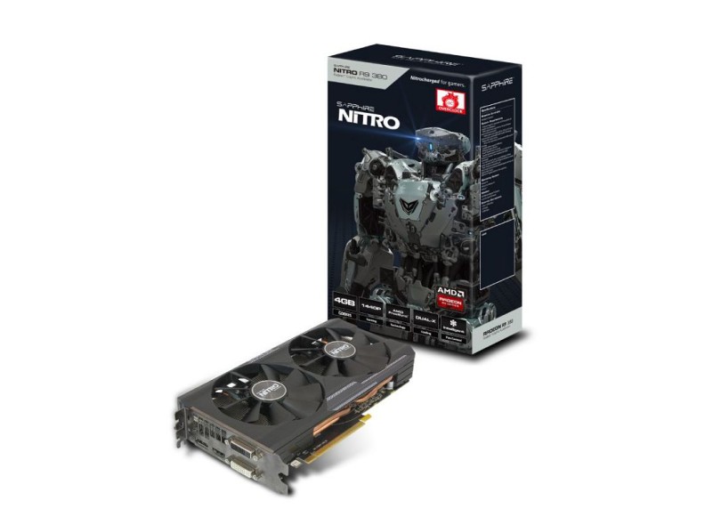 Placa de Video ATI Radeon R9 380 4 GB DDR5 256 Bits Sapphire 11242-07-20G