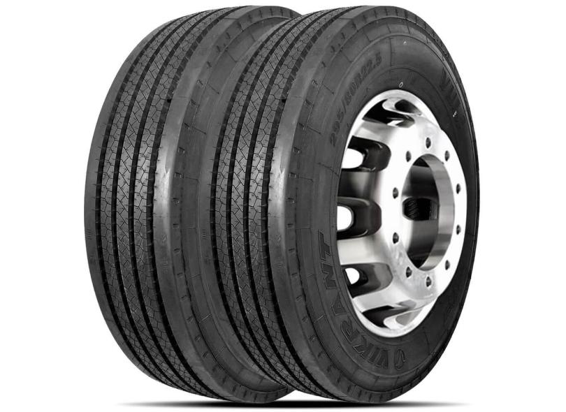 Kit 2 Pneu 295/80R22.5 JK Vikrant 154/149M 16PR TL Vul1