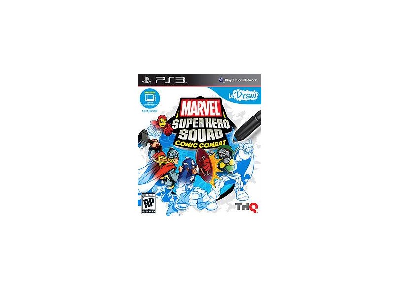Jogo Marvel Super Hero Squad: Comic Combat Sony PlayStation 3