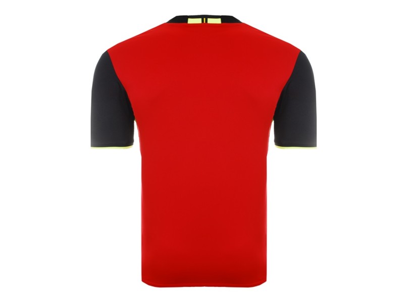 Camisa Jogo Bélgica I 2016 Kompany número 4 Adidas