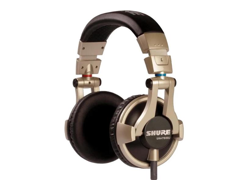 Fone De Ouvido Shure Srh750Dj Profissional Para Dj