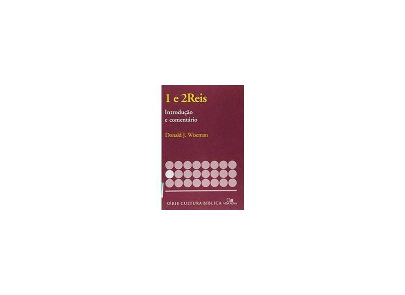 1 e 2 Reis. Introdução e Comentário - Capa Comum - 9788527503716