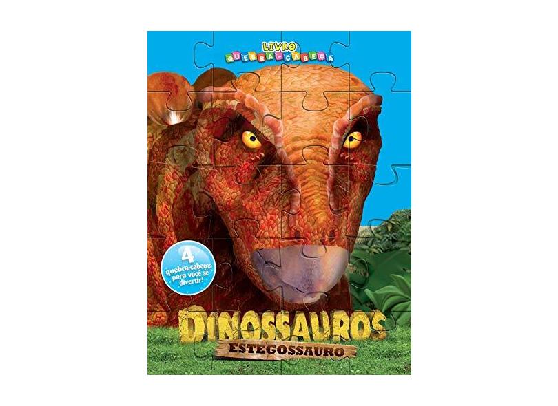 Livro quebra-cabeça - Os Dinossauros