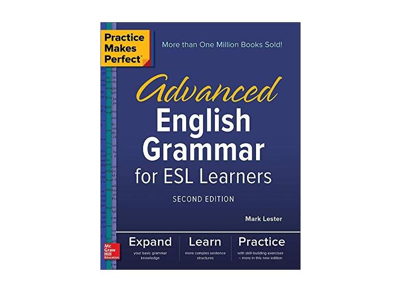 Advanced English Grammar For Esl Learners - "lester, Mark" - 9781260010862