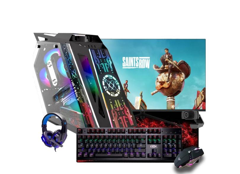 Pc gamer Completo I7 10° rtx 2060 16GB ssd 960GB Monitor 27'