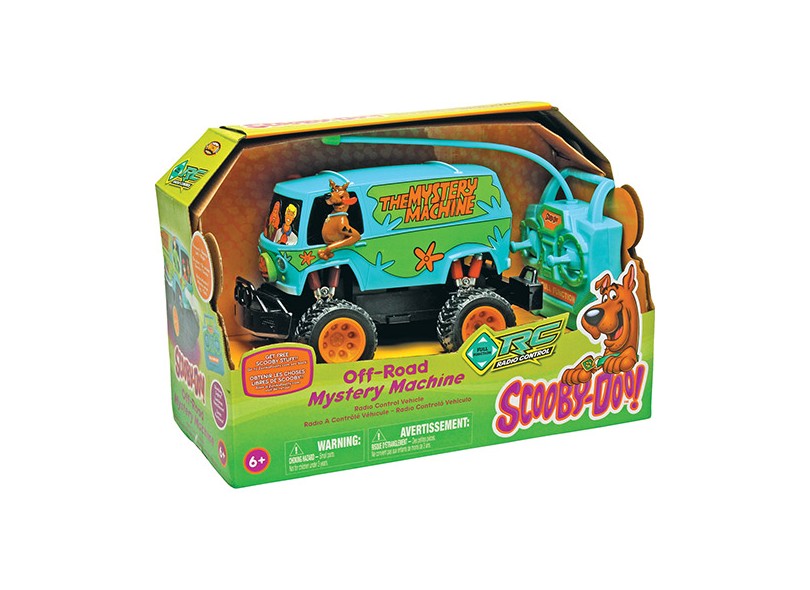 Carrinho de Controle Remoto DTC Scooby-Doo 3250 Mystery Machine