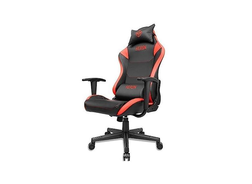 Cadeira Gamer TGT Heron TX, Preto e Vermelho, TGT-HRTX-BRD01