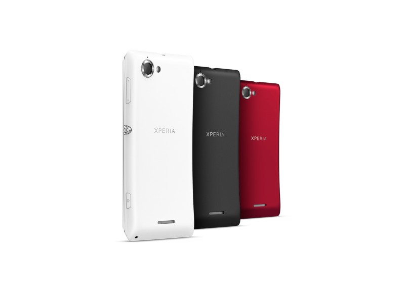 Smartphone Sony Xperia L C2104 Câmera 8,0 MP Desbloqueado 8 GB Android 4.1 (Jelly Bean) Wi-Fi 3G