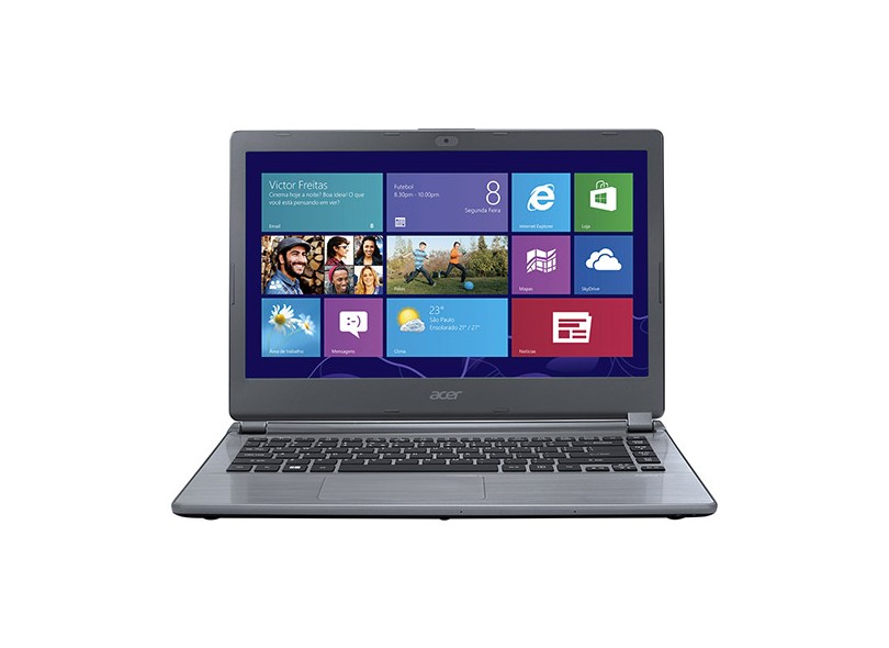 Notebook Acer Aspire V5 Intel Core i3 3227U 2 GB de RAM 14 " Windows 8 V5-472-6_BR826