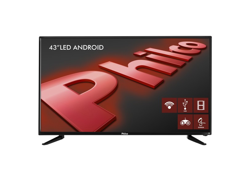 Smart TV TV LED 43" Philco Full HD PH43N91DSGWA