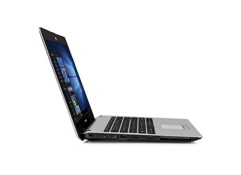 Notebook Positivo Stilo Intel Celeron Dual Core 4 GB de RAM 14 " Windows 10 XR3555