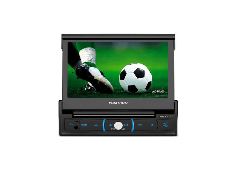 DVD Player Automotivo Pósitron 7 " SP 6730 DTV